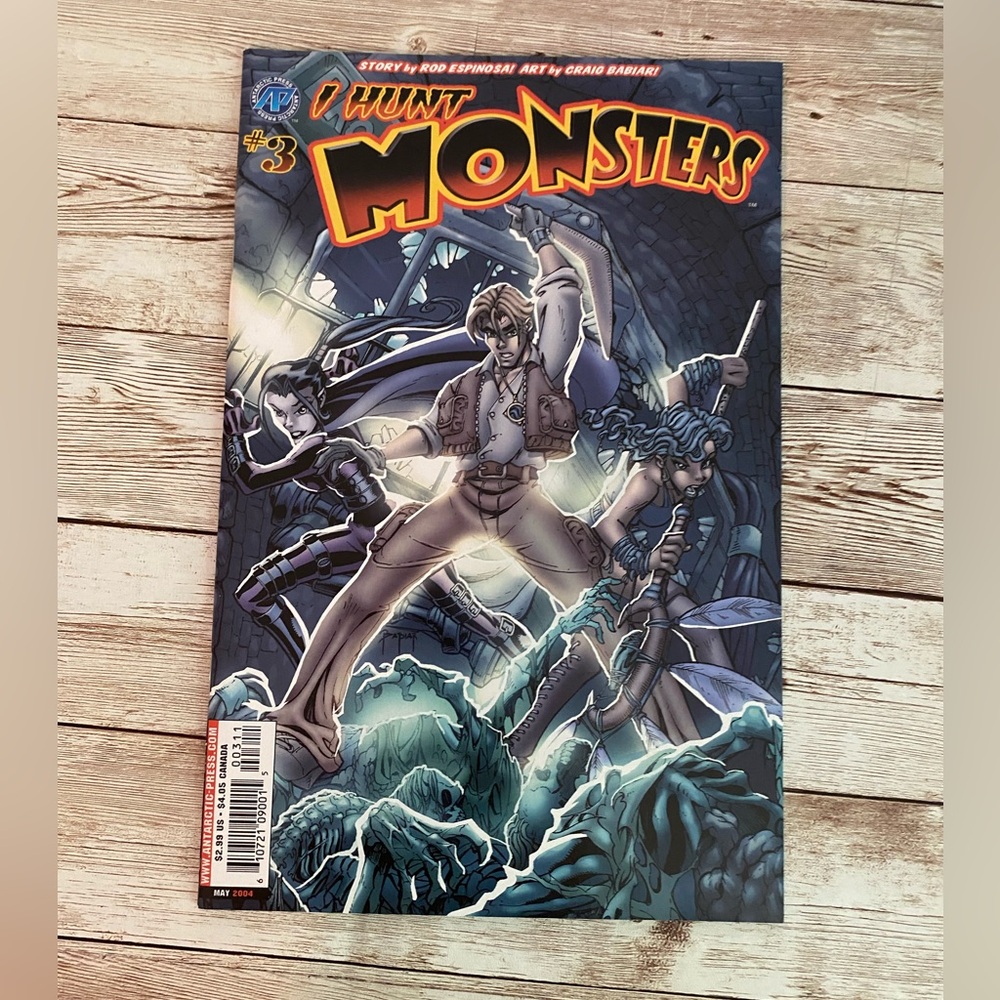 I Hunt Monsters May 2004 Antarctic Press Comic Book #3